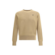 Ami Paris Pull Col Rond Ami De Coeur
