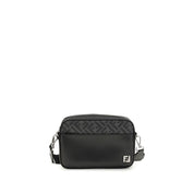 Fendi Black Leather Shoulder Bag