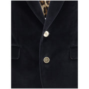Dolce & Gabbana Black Cotton Blazer