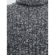 Dolce & Gabbana Gray Fleece Wool Turtleneck