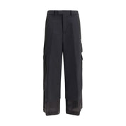 Undercover Black Polyester Cargo Pants
