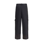 Undercover Black Polyester Cargo Pants