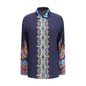 Etro Multicolor Silk Pattern Shirt