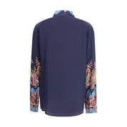Etro Multicolor Silk Pattern Shirt