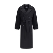 Dynamis Studio Black Wool Coat