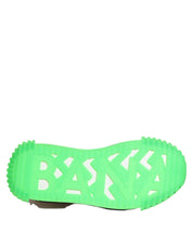 Dolce & Gabbana Multicor DG Logo Leopard Cherry Sneaker Shoes