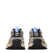 Versace Beige Fabric Sneakers