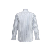 Etro White Cotton Pattern Shirt