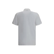 Moose Knuckles White Cotton Polo Shirt