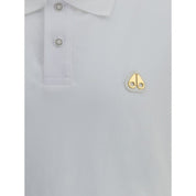 Moose Knuckles White Cotton Polo Shirt