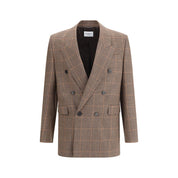 Saint Laurent Beige Wool Blazer