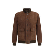 Valstar Brown Calf Leather Bos Taurus Bomber