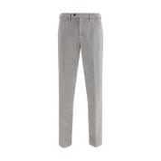 Germano Gray Cotton Casual Pants