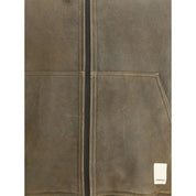 Emporio Armani Brown Lamb Ovis Aries Aries Bomber