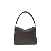 Fendi Brown Calf Leather Bos Taurus Shoulder Bag