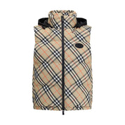 Burberry Multicolor Polyester Sleveless Jacket