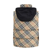 Burberry Multicolor Polyester Sleveless Jacket