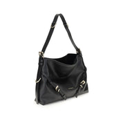 Givenchy Black Calf Leather Bos Taurus Shoulder Bag