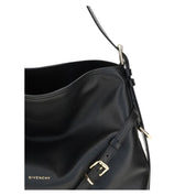 Givenchy Black Calf Leather Bos Taurus Shoulder Bag
