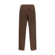 Dolce & Gabbana Brown Cotton Casual Pants