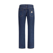 Dolce & Gabbana Blue Cotton Straight-Leg Jeans