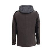 MooRER Brown Fleece Wool Coat