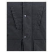 Barbour International Black Cotton Parka