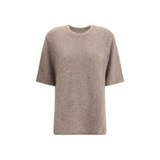 Loulou De Saison Beige Wool Sweatshirt