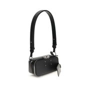 Margiela Black Calf Leather Bos Taurus Shoulder Bag