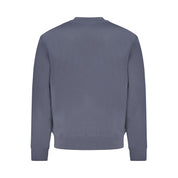 Hugo Boss Blue Cotton Men Sweater