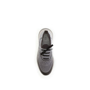 Brunello Cucinelli Gray Cotton Athletic Sneakers