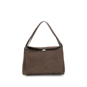 THEMOIRè Brown Other Fibres Shoulder Bag