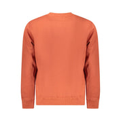Norway 1963 Orange Cotton Men Sweater