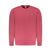 Norway 1963 Red Cotton Men Sweater