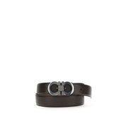 Ferragamo Brown Leather Regular Belt