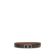 Ferragamo Brown Leather Regular Belt