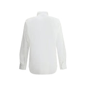 Finamore White Cotton Dress Shirt