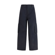 Jacquemus Black Cotton Cargo Pants