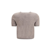 Lisa Yang Beige Cashmere Cardigan