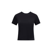 Courrèges Black Cotton T-Shirt