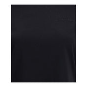 Courrèges Black Cotton T-Shirt