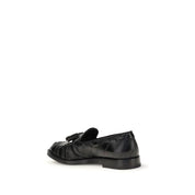 Fratelli Rossetti Black Rubber Slip-On Loafers