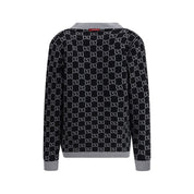 Gucci Black Wool Cardigan