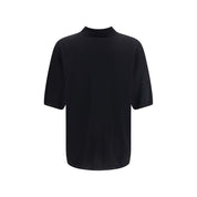 Saint Laurent Black Wool Polo Shirt