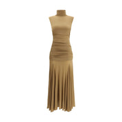 Magda Butrym Long Dress with draping