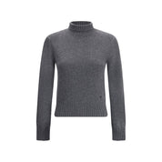 Ami Paris Gray Cashmere Turtleneck