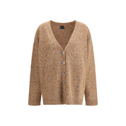 PINKO Beige Wool Cardigan