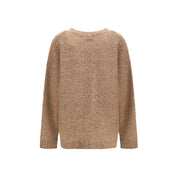 PINKO Beige Wool Cardigan