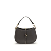 Etro Brown Calf Leather Bos Taurus Shoulder Bag