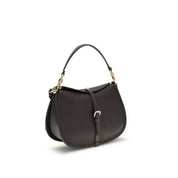 Etro Brown Calf Leather Bos Taurus Shoulder Bag